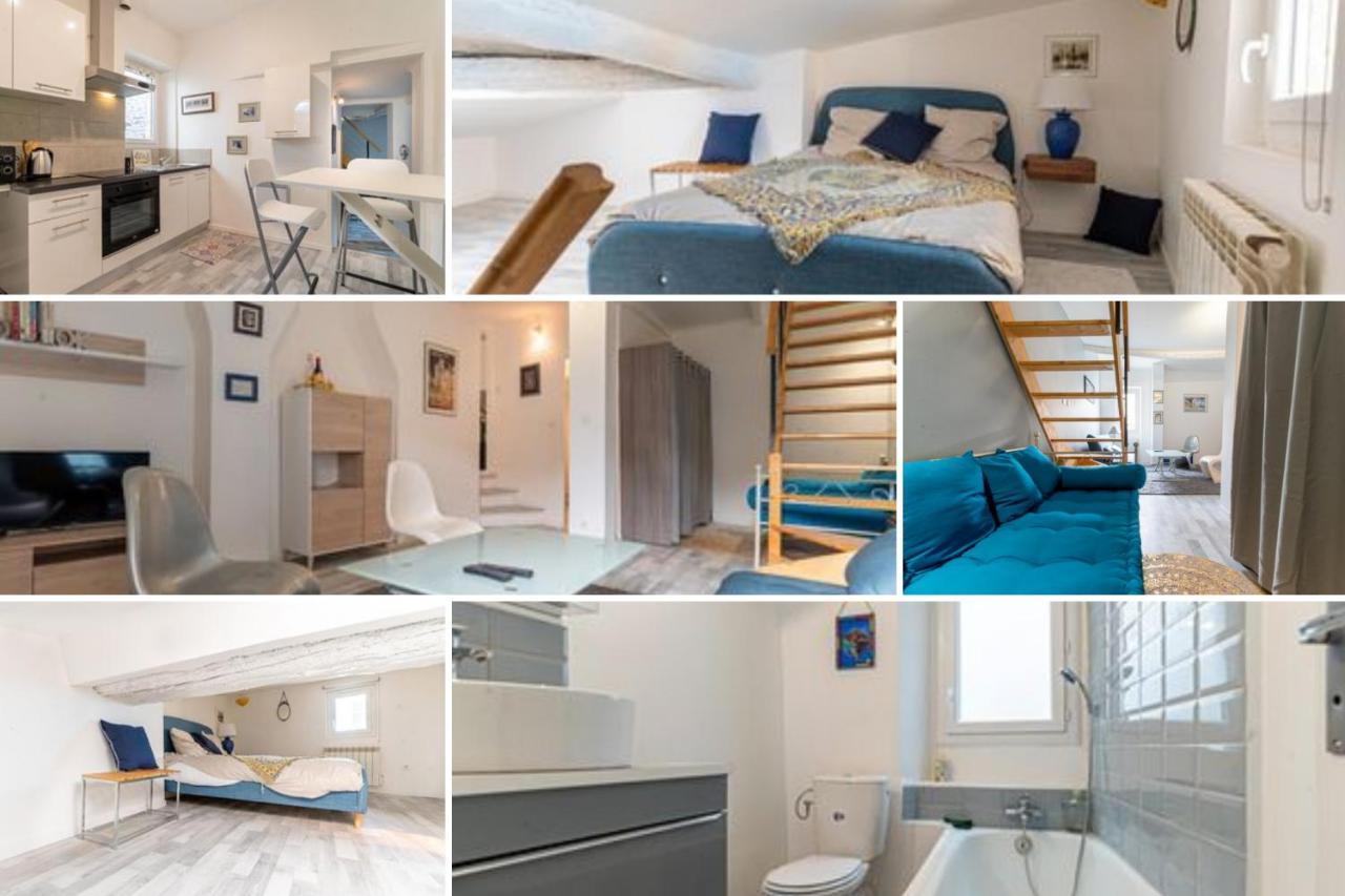 Le Charme Du Medieval Dans Un Appartement Cosy Hyeres Luaran gambar